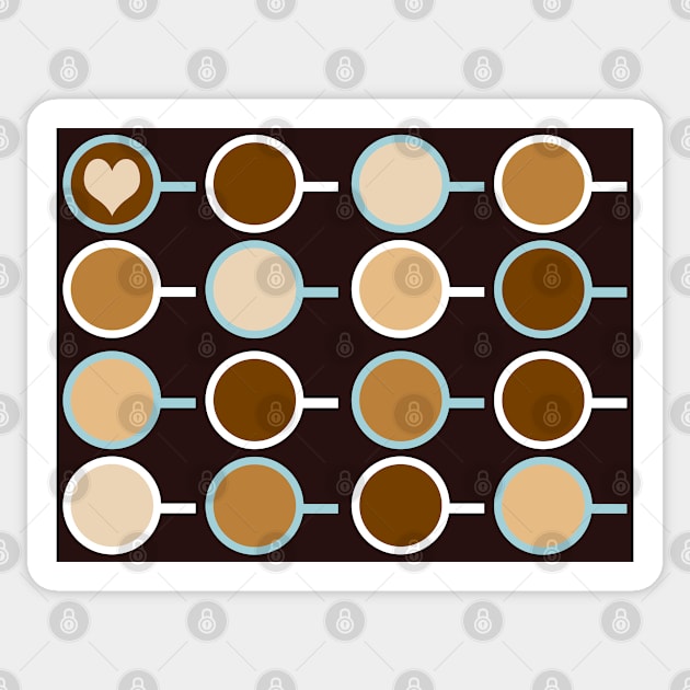 Coffee Love, Everything Coffee Sticker by tandre